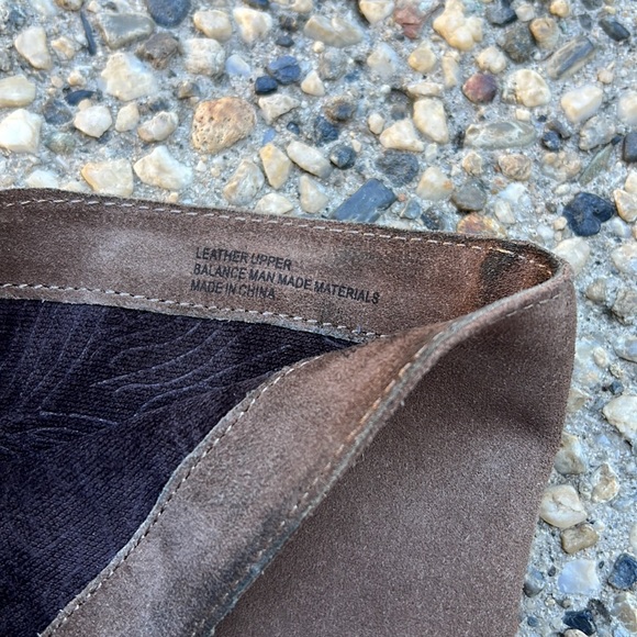 Born Brown Block Heel Suede Knee High Boots - Picture 6 of 14